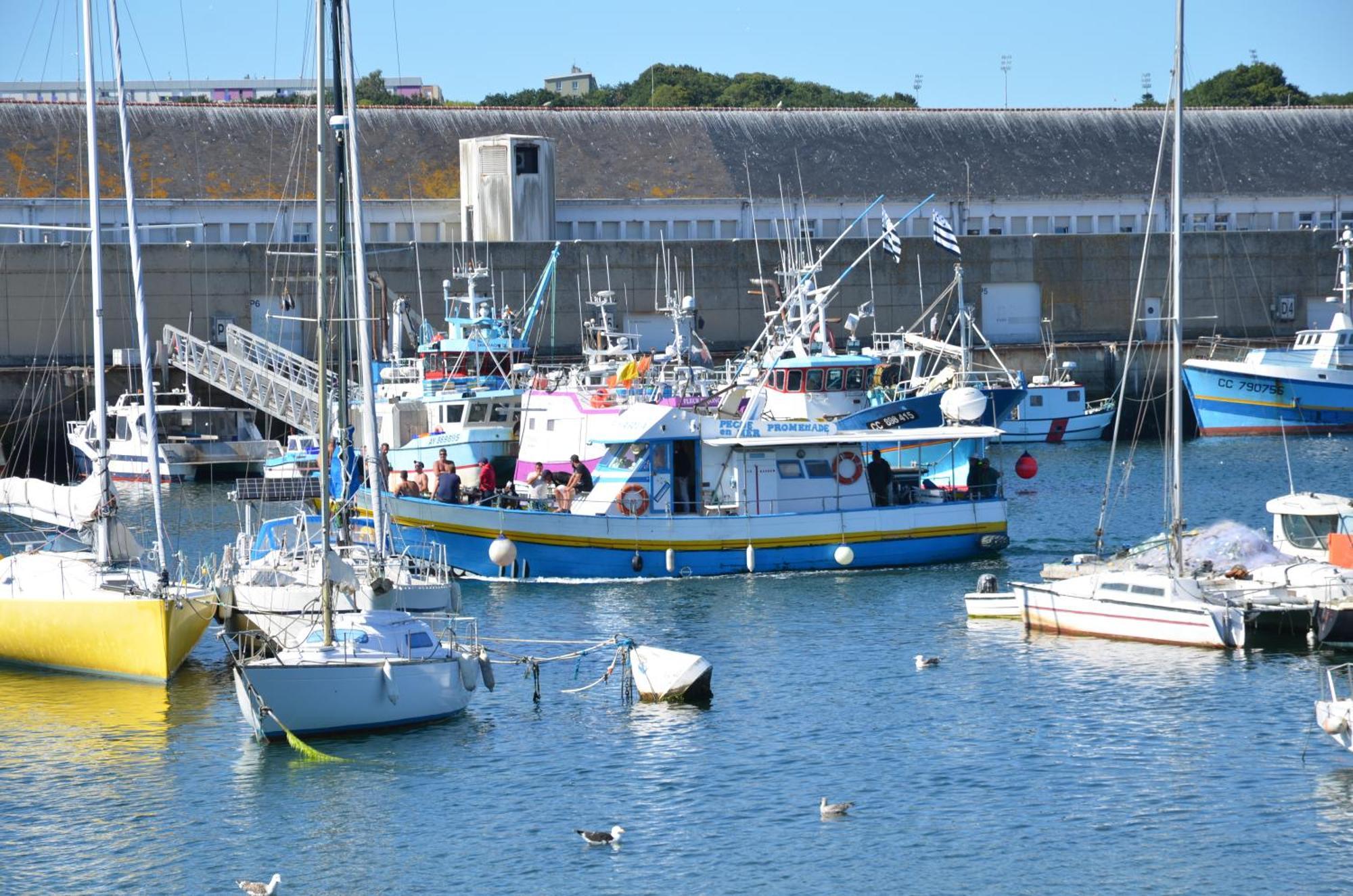 Votre Vue, La Mer, Les Bateaux !!! Wir Sprechen Flieben Deutsch, Touristentipps, We Speak English Concarneau Eksteriør billede